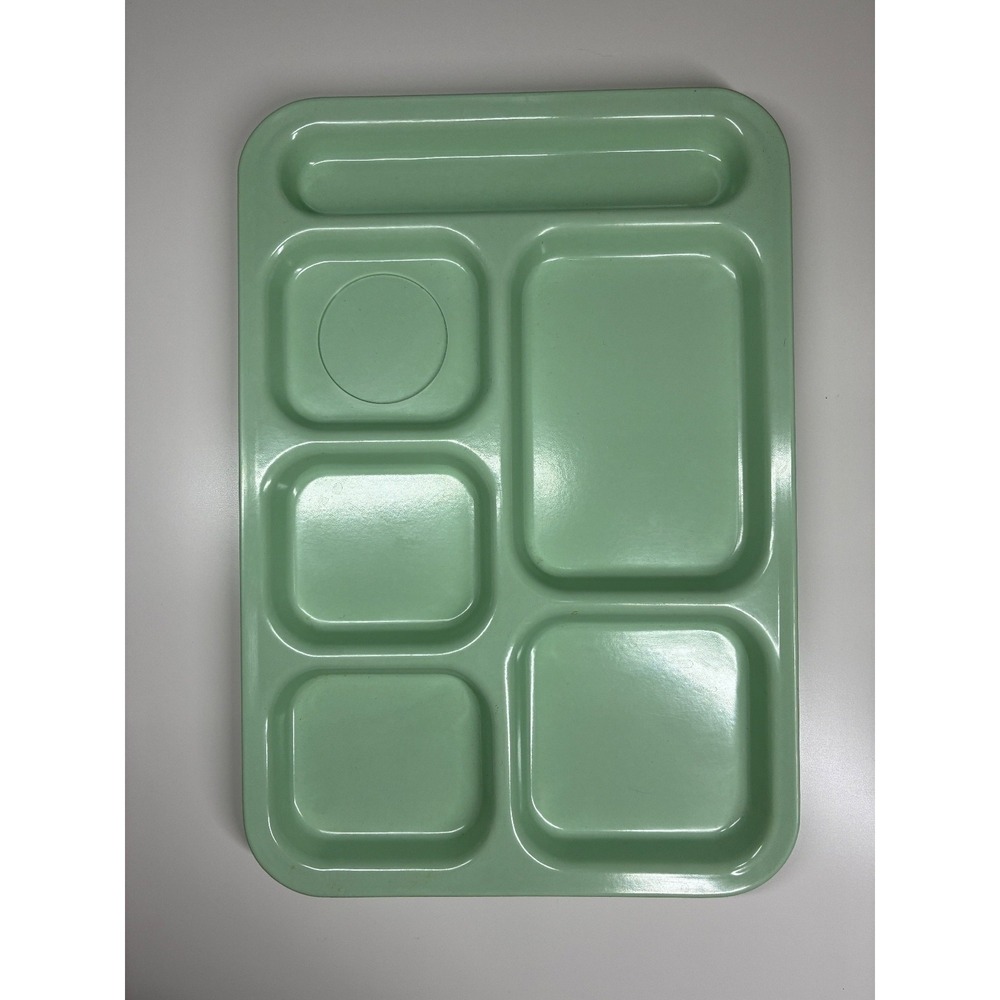 Vintage SiLite School Lunch Tray Divided Camping USA Retro Arrowhead ARR-141 MCM